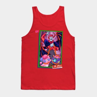 Saturday Morning Tarot XV The Devil Tank Top